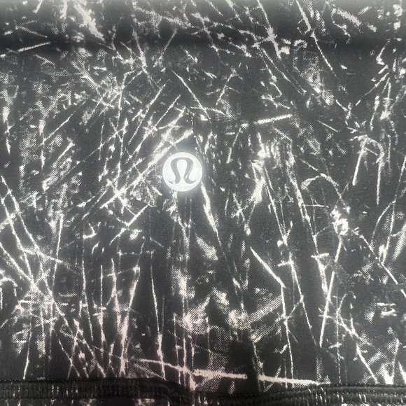 Lululemon Wunder Under High Rise Tight Nulux Alpine Black White - Picture 4 of 6